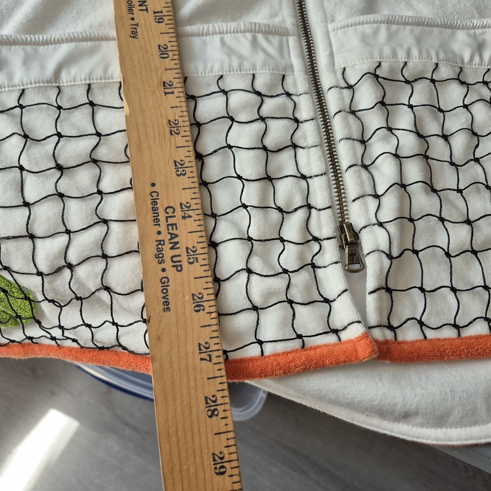 Tombolo Tennis Cabana Shirt Shorts Set Large Terry Cloth Princeton Wimbleten - Picture 12 of 16
